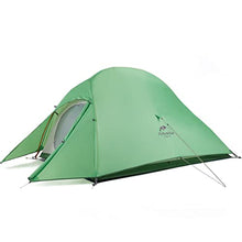 Load image into Gallery viewer, Cloud Up Free Standing 2 Person Backpacking Tent Ultralight Double Layer Camping Tents for Two Person (Green-1)
