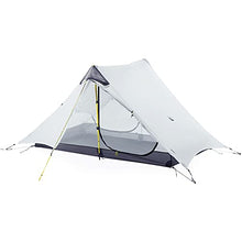 Load image into Gallery viewer, Ultralight Tent 3-Season Backpacking Tent 1 Person/2 Person Camping Tent, Outdoor Lightweight LanShan Camping Tent Shelter, Perfect for Camping, Trekking, Kayaking, Climbing, Hiking, 2 Person, White
