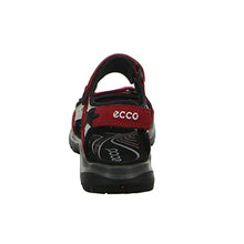 Load image into Gallery viewer, ECCO Women&#39;s Yucatan Sport Sandal, Chili Red/Concrete/Black Nubuck, 10-10.5
