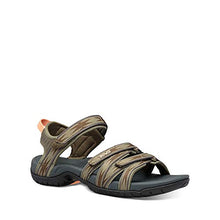 Load image into Gallery viewer, Teva Unisex Tirra Sandal, HALCON Burnt Olive, 5.5 US Women
