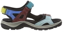 Load image into Gallery viewer, ECCO Women&#39;s Yucatan Sport Sandal, Multicolor Suede, 8-8.5
