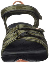 Load image into Gallery viewer, Teva Unisex Tirra Sandal, HALCON Burnt Olive, 5.5 US Women
