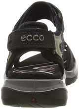 Load image into Gallery viewer, ECCO Women&#39;s Yucatan outdoor offroad hiking sandal, Black/Mole/Black, 9 M US
