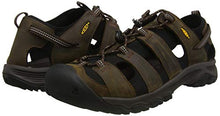 Load image into Gallery viewer, KEEN Men&#39;s Targhee 3 Closed Toe Hiking Sport Sandal, Bison/Mulch, 8.5
