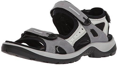 ECCO Women's Yucatan Sport Sandal, Titanium Nubuck, 11-11.5