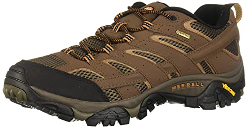 Merrell Moab 2 Gore -TEX Wide Width Men 8.5 Earth