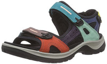 Load image into Gallery viewer, ECCO Women&#39;s Yucatan Sport Sandal, Multicolor Suede, 8-8.5
