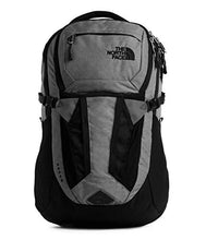 Load image into Gallery viewer, The North Face Recon Laptop Backpack, Zinc Grey Dark Heather/TNF Black, One Size
