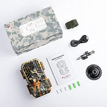 Load image into Gallery viewer, 4K/30MP WiFi Trail Camera Bluetooth, usogood Hunting Cameras with No Glow Night Vision Motion Activated Waterproof Game Cam for Wildlife Monitoring, APP Control 65ft Trigger Send Pictures to Phone
