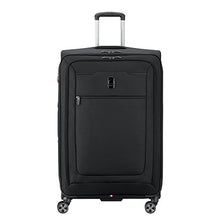 Load image into Gallery viewer, DELSEY Paris Hyperglide Softside Expandable Luggage with Spinner Wheels, Black, Checked-Large 29 Inch
