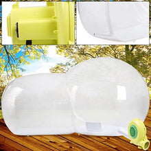 Load image into Gallery viewer, Outdoor Inflatable Bubble Camping Tent Clear Dome Camping Cabin with Quiet Air Blower for DIY Outdoor Family Backyard Camping Stargazing (10ft Transparent Tent + 6.6ft White Tunnel)
