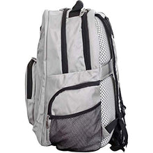 Load image into Gallery viewer, Denco NFL San Francisco 49ers 19&quot; Premium Laptop Backpack, Gray, Large (NFSFL704_Gray)
