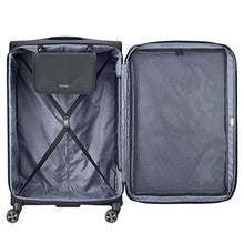 Load image into Gallery viewer, DELSEY Paris Hyperglide Softside Expandable Luggage with Spinner Wheels, Black, Checked-Large 29 Inch
