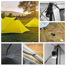 Load image into Gallery viewer, Ultralight Tent 3-Season Backpacking Tent 1 Person/2 Person Camping Tent, Outdoor Lightweight LanShan Camping Tent Shelter, Perfect for Camping, Trekking, Kayaking, Climbing, Hiking, 1 Person, Yellow
