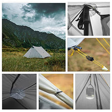 Load image into Gallery viewer, Ultralight Tent 3-Season Backpacking Tent 1 Person/2 Person Camping Tent, Outdoor Lightweight LanShan Camping Tent Shelter, Perfect for Camping, Trekking, Kayaking, Climbing, Hiking, 2 Person, White
