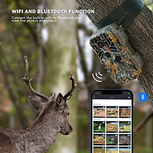 Load image into Gallery viewer, 4K/30MP WiFi Trail Camera Bluetooth, usogood Hunting Cameras with No Glow Night Vision Motion Activated Waterproof Game Cam for Wildlife Monitoring, APP Control 65ft Trigger Send Pictures to Phone
