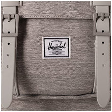 Load image into Gallery viewer, Herschel Little America Laptop Backpack, Light Grey Crosshatch/Grey Rubber, Classic 25.0L
